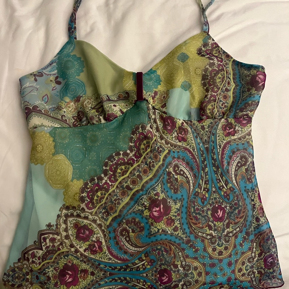 Y2K flowy fairycore top